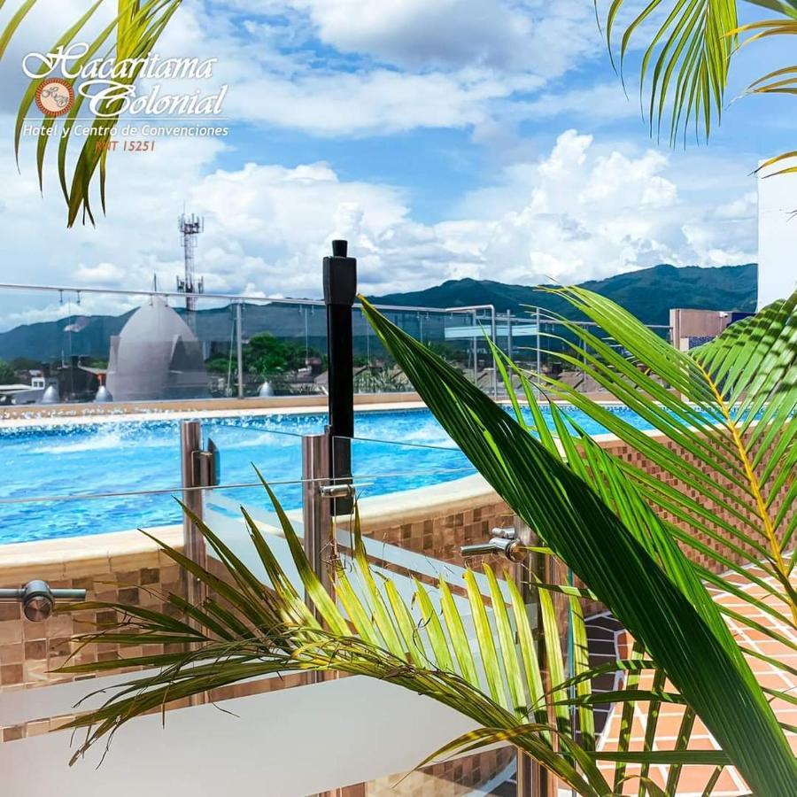 Hotel Hacaritama Colonial ビリャビセンシオ エクステリア 写真