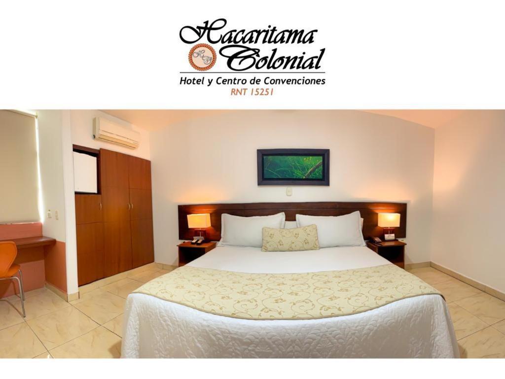 Hotel Hacaritama Colonial ビリャビセンシオ エクステリア 写真