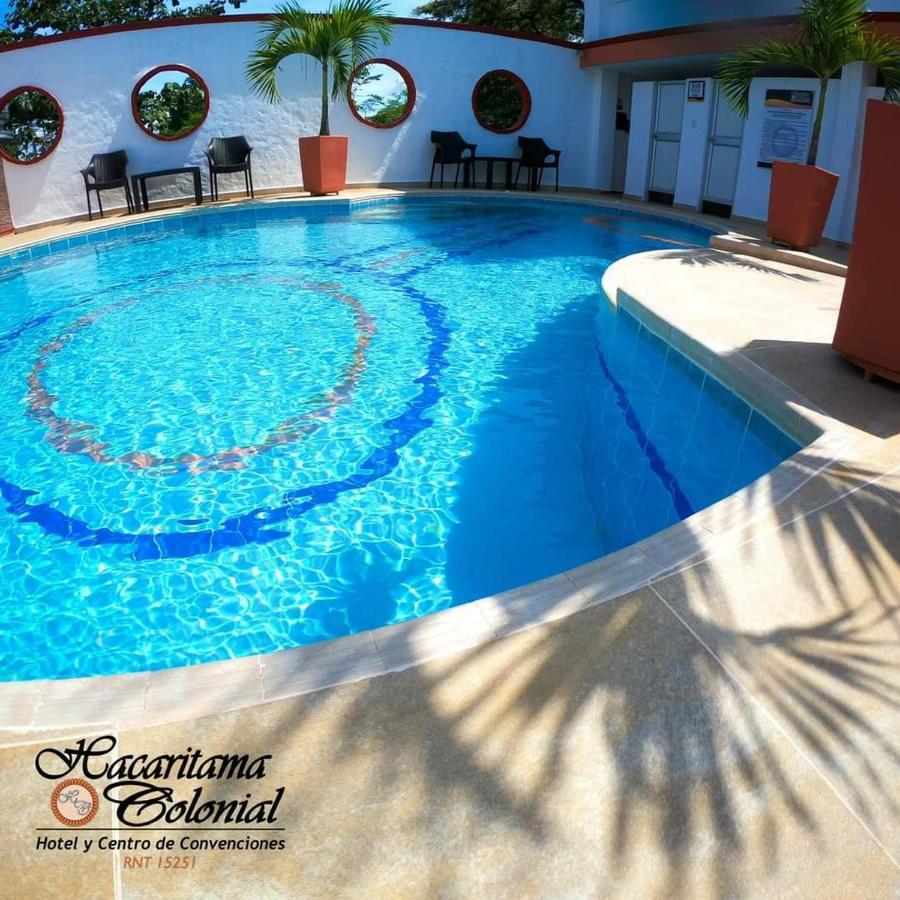 Hotel Hacaritama Colonial ビリャビセンシオ エクステリア 写真