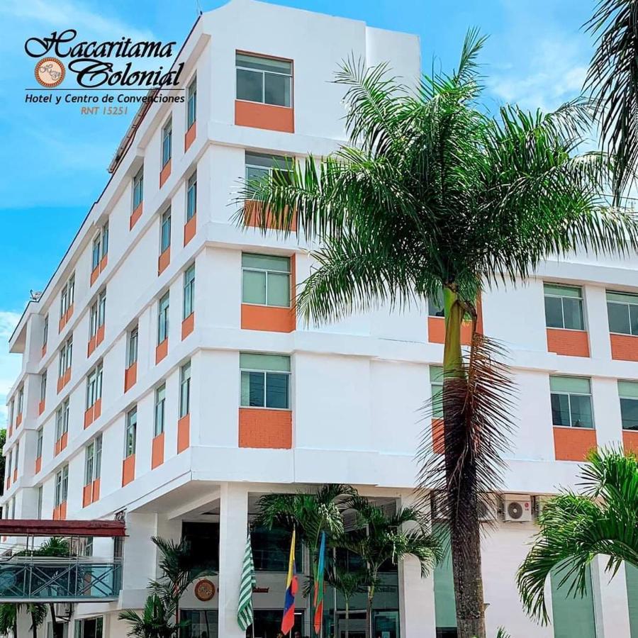 Hotel Hacaritama Colonial ビリャビセンシオ エクステリア 写真